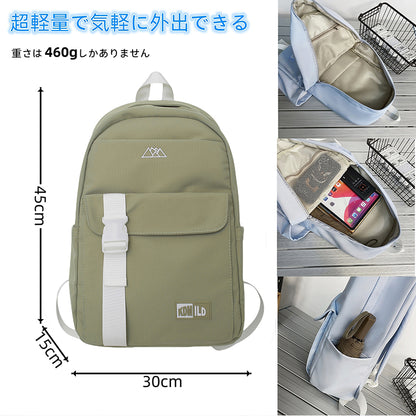 男女兼用 バックパック 大容量 軽量 リュック 防水 多機能 backpack   BS6001